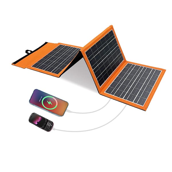 20w foldable solar panel solar charger 4 fold